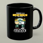 Charlie And Snoopy Forever Green Bay Packers Fan Football 1 mug.jpg