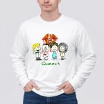 Charlie Brown And Friends As Queen 4 Long Sleeves.jpg