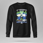 Charlie Brown And Snoopy 52nd Anniversary 1974 2026 Seattle Seahawks 9 Sweatshirt 1.jpg