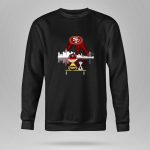 Charlie Brown And Snoopy Dog Watching City San Francisco 49ers 9 Sweatshirt