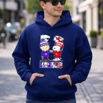 Charlie Brown And Snoopy Kansas Wildcats And Chiefs 8 Hoodie