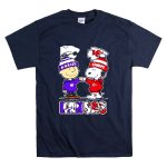 Charlie Brown And Snoopy Kansas Wildcats And Chiefs T Shirt 7