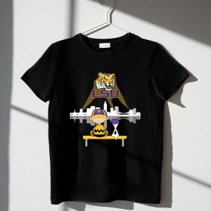 Charlie Brown And Snoopy Lsu Tigers Football 1 T Shirt 1.jpg