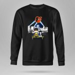 Charlie Brown And Snoopy Watching City Baltimore Orioles 9 Sweatshirt