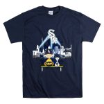 Charlie Brown And Snoopy Watching City Chicago White Sox T Shirt 7.jpg