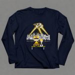 Charlie Brown And Snoopy Watching City Nashville Predators 6 Long Sleeves.jpg