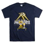 Charlie Brown And Snoopy Watching City Nashville Predators T Shirt 7.jpg