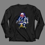 Charlie Brown And Snoopy Watching City New York Islanders 4 Long Sleeves.jpg