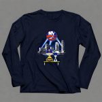 Charlie Brown And Snoopy Watching City New York Islanders 6 Long Sleeves.jpg