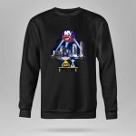 Charlie Brown And Snoopy Watching City New York Islanders 9 Sweatshirt.jpg