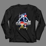 Charlie Brown And Snoopy Watching City Toronto Blue Jays 4 Long Sleeves.jpg