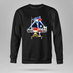 Charlie Brown And Snoopy Watching City Toronto Blue Jays 9 Sweatshirt.jpg