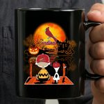 Charlie Brown And Snoopy Watching St Louis Cardinals Halloween 3 mug.jpg