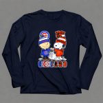 Charlie Brown And Snoopy X Chicago Cubs And Chicago Bears 6 Long Sleeves