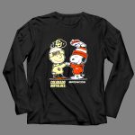 Charlie Brown Colorado Buffaloes and Snoopy Denver Broncos 4 Long Sleeves