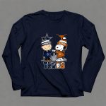 Charlie Brown Dallas Cowboys Touch Hand Snoopy Texas Longhorns Skyline 6 Long Sleeves