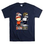 Charlie Brown Denver Broncos touch hand Snoopy Denver Nuggets skyline T Shirt 7
