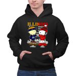 Charlie Brown Fighting Irish On Saturdays X Snoopy Bears On Sundays Skyline 2 Hoodie