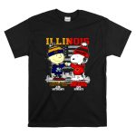 Charlie Brown Fighting Irish On Saturdays X Snoopy Bears On Sundays Skyline T Shirt 6