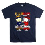 Charlie Brown Fighting Irish On Saturdays X Snoopy Bears On Sundays Skyline T Shirt 7