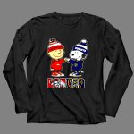 Charlie Brown Fist Bump Snoopy Denver City Sports Broncos X Nuggets 4 Long Sleeves