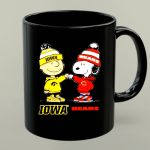 Charlie Brown Fist Bump Snoopy Iowa Hawks X Chicago Bears 1 mug.jpg