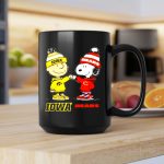 Charlie Brown Fist Bump Snoopy Iowa Hawks X Chicago Bears 2 mug.jpg