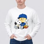 Charlie Brown Hug Snoopy Champions 4 Long Sleeves.jpg