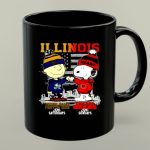 Charlie Brown Notre Dame Fighting Irish On Saturdays X Snoopy Chicago Bears On Sundays Skyline 1 mug.jpg