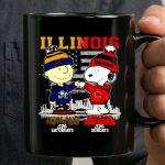 Charlie Brown Notre Dame Fighting Irish On Saturdays X Snoopy Chicago Bears On Sundays Skyline 3 mug.jpg