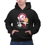 Charlie Brown Snoopy Alabama Crimson Tide 2 Hoodie