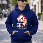 Charlie Brown Snoopy Alabama Crimson Tide 8 Hoodie