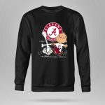 Charlie Brown Snoopy Alabama Crimson Tide 9 Sweatshirt