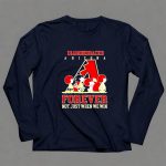 Charlie Brown Snoopy Arizona Diamondbacks baseball forever not just when we win 6 Long Sleeves.jpg