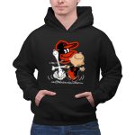 Charlie Brown Snoopy Baltimore Orioles 2 Hoodie