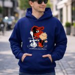 Charlie Brown Snoopy Baltimore Orioles 8 Hoodie