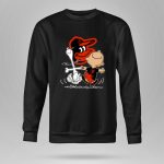Charlie Brown Snoopy Baltimore Orioles 9 Sweatshirt