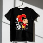 Charlie Brown Snoopy Calgary Flames Dance 1 T Shirt.jpg