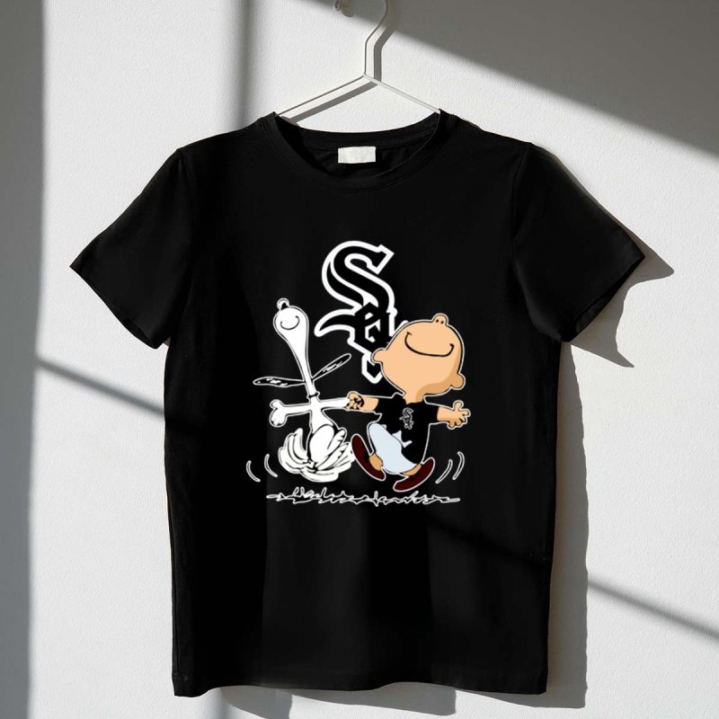 Charlie Brown Snoopy Chicago White Sox Dance 1 T Shirt.jpg