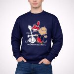 Charlie Brown Snoopy Cleveland Indians Dance 3 Sweatshirt.jpg