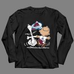 Charlie Brown Snoopy Colorado Avalanche Logo Dance 4 Long Sleeves.jpg