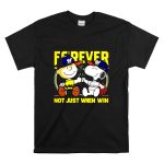 Charlie Brown Snoopy Fist Bump forever not just when win Milwaukee Brewers T Shirt 6 2.jpg