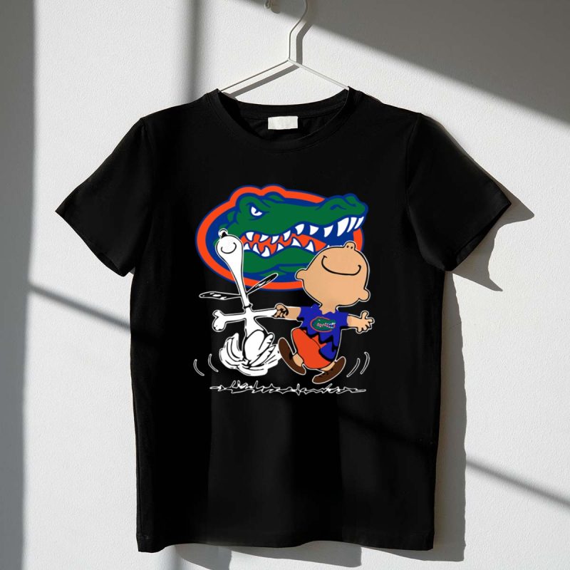 Charlie Brown Snoopy Florida Gators Dance 1 T Shirt.jpg