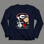 Charlie Brown Snoopy Georgia Bulldogs Dance 6 Long Sleeves.jpg