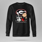 Charlie Brown Snoopy Georgia Bulldogs Dance 9 Sweatshirt.jpg