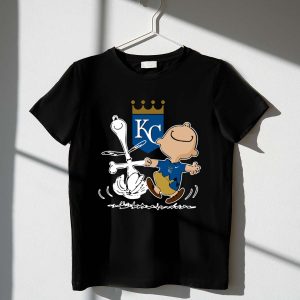 Charlie Brown Snoopy Kansas City Royals Dance 1 T Shirt 1.jpg