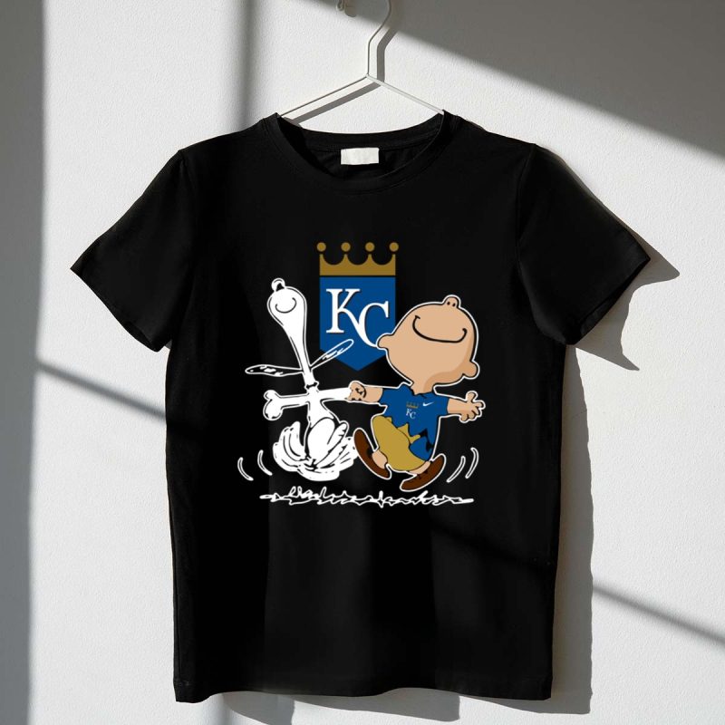 Charlie Brown Snoopy Kansas City Royals Dance 1 T Shirt 1.Jpg
