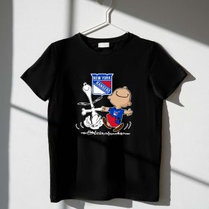 Charlie Brown Snoopy New York Rangers Dance Shirt