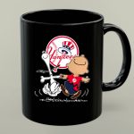 Charlie Brown Snoopy New York Yankees Dance 1 mug.jpg