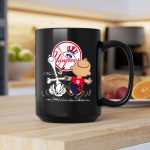 Charlie Brown Snoopy New York Yankees Dance 2 mug.jpg